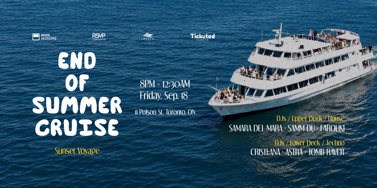 End of Summer Cruise scruise.eventbrite.ca
